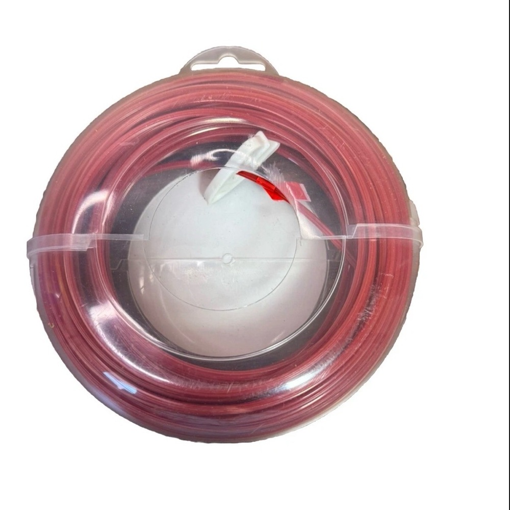 Ace .105 in. Medium-Duty 6-Point Star Trimmer Line - 80 ft. Red String